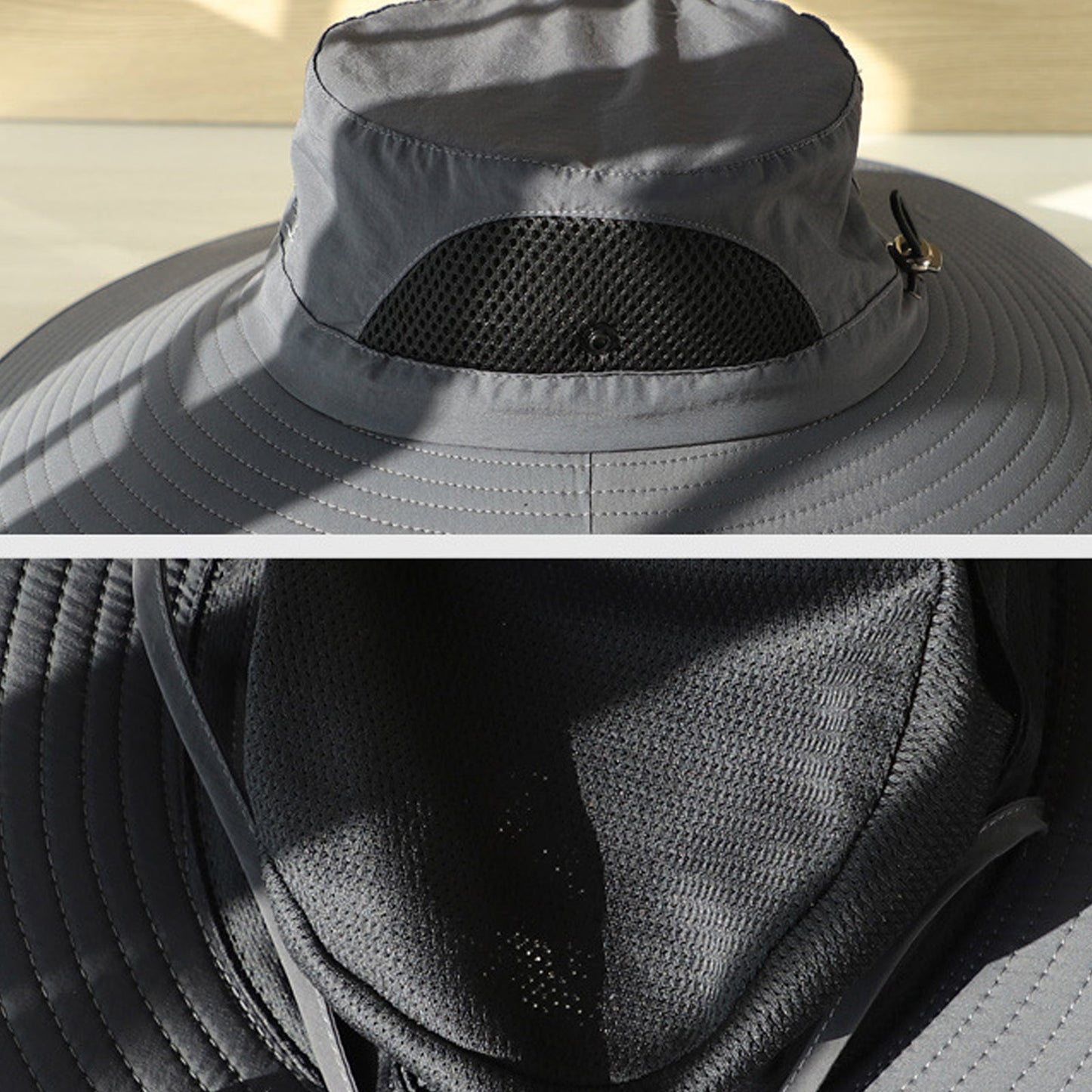 Wide Brim Sun Hats for Men Bucket Hat Sun Protection Waterproof Hat