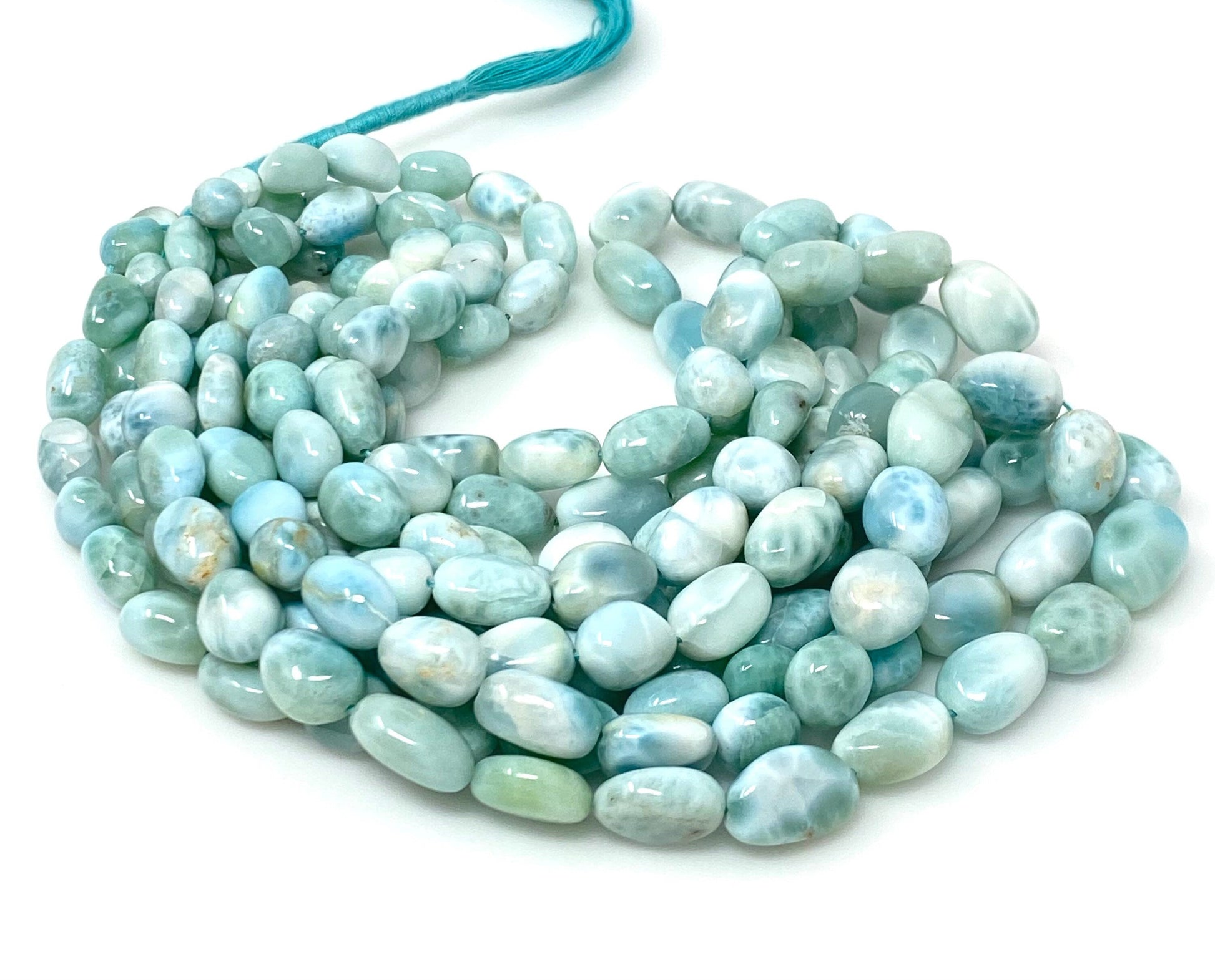 Larimar Beads, Gemstone Beads, Genuine Dominican Republic Larimar - Shop Cute Buys