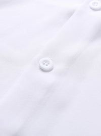 Men's Summer Lapel Cotton Linen Solid Color Short Sleeve Shorts Set