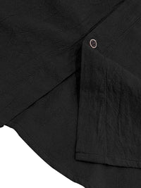 Men's Casual Sleeveless Waistcoat Shirt Linen Hooded Solid Color Breathable Loose Top