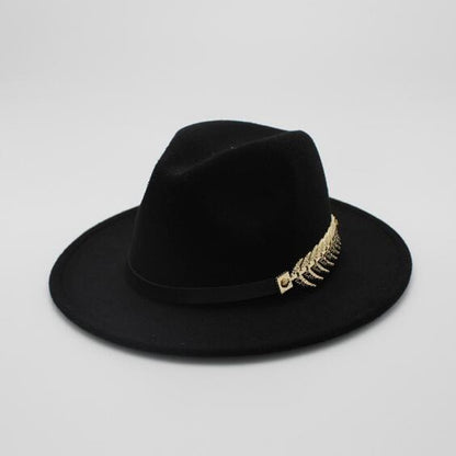 Special Felt Hat Men Fedora Hats with Belt Women Vintage Trilby Caps Wool Fedora Warm Jazz Hat Chapeau Femme feutre Panaman hat - Shop Cute Buys