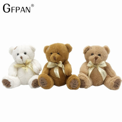 New High Quality Lovely Pacth Bear 3 Colors Soft Plush Toy Teddy Bear Kawaii Cotton Animal Birthday Gift For Children Low Price - Shop Cute Buys