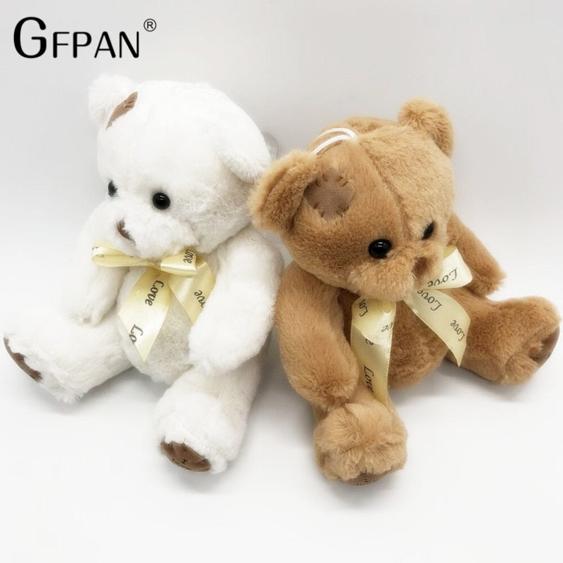 New High Quality Lovely Pacth Bear 3 Colors Soft Plush Toy Teddy Bear Kawaii Cotton Animal Birthday Gift For Children Low Price - Shop Cute Buys