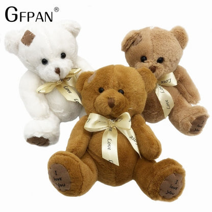 New High Quality Lovely Pacth Bear 3 Colors Soft Plush Toy Teddy Bear Kawaii Cotton Animal Birthday Gift For Children Low Price - Shop Cute Buys